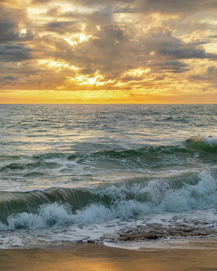 Sandbridge Beach Sunrise Photograph by Rachel Morrison