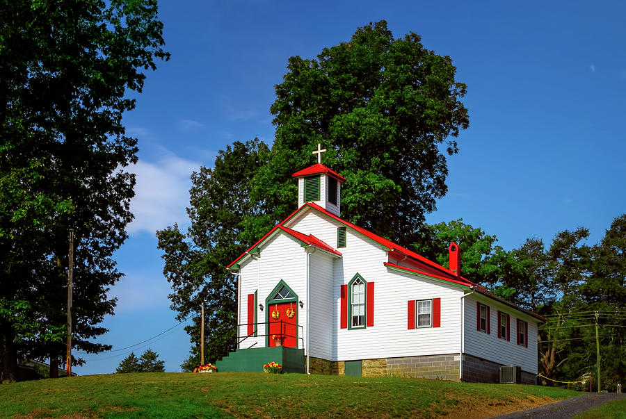 Virginia Country Church Photograph by Carolyn Derstine
