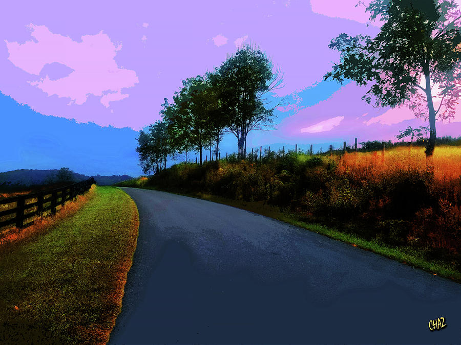 Virginia Country Road Painting by CHAZ Daugherty