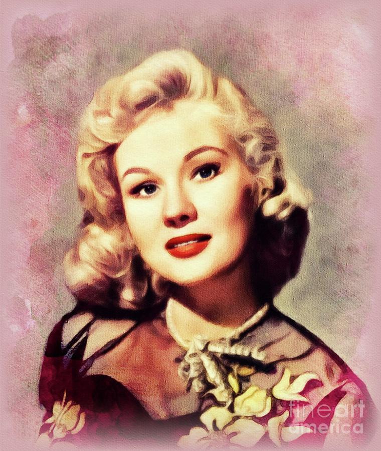 Virginia Mayo, Hollywood Legend Painting by John Springfield