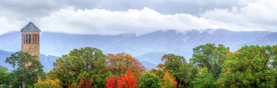 Mountain Photograph - Virginia Mountains Panorama by Mark Andrew Thomas