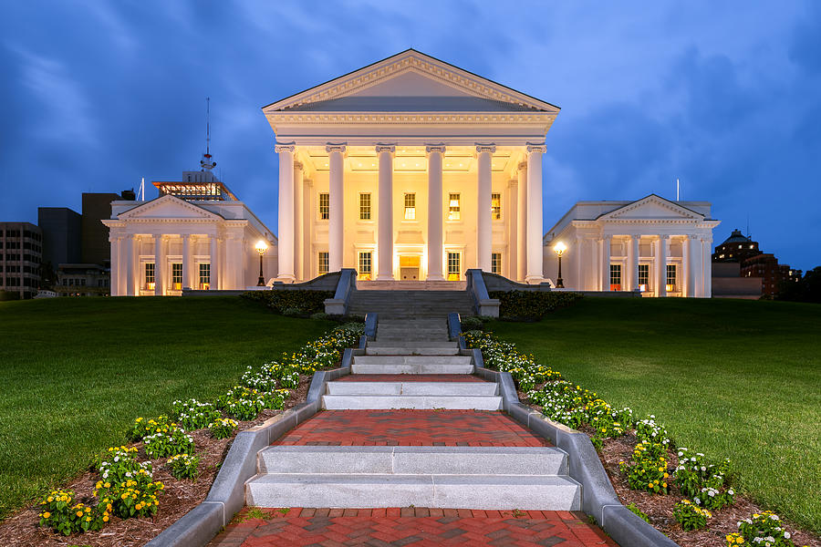 Virginia State Capitol, Richmond, Virginia, America Photograph by Joe Daniel Price