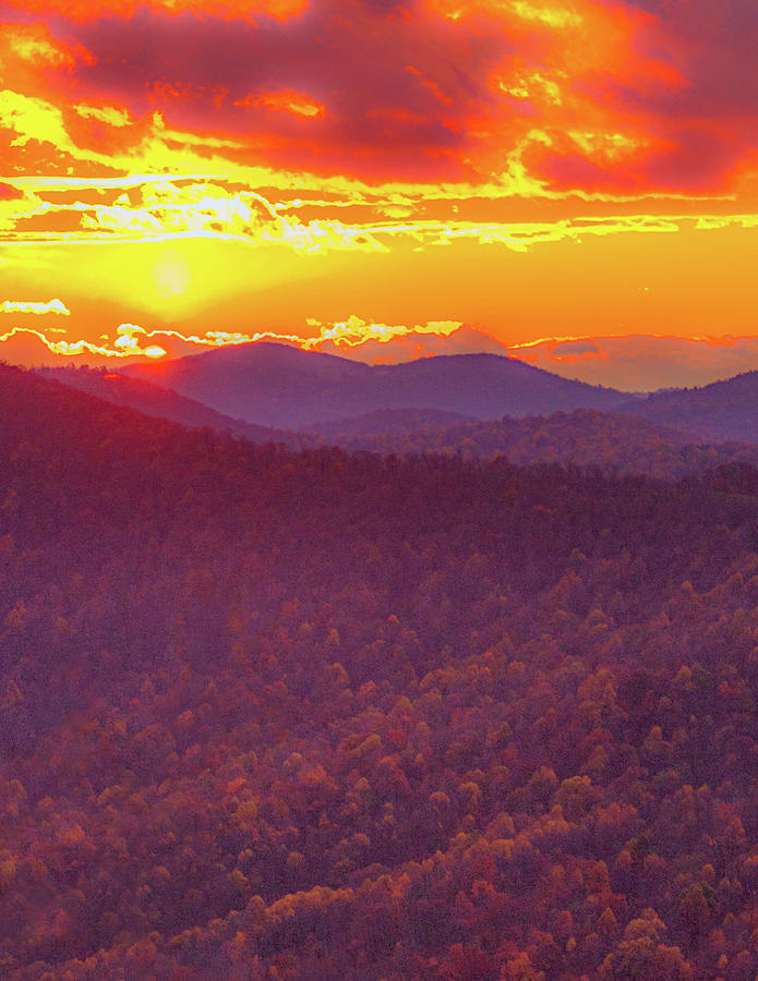 Virginia Sunset Photograph by Rob Hemphill