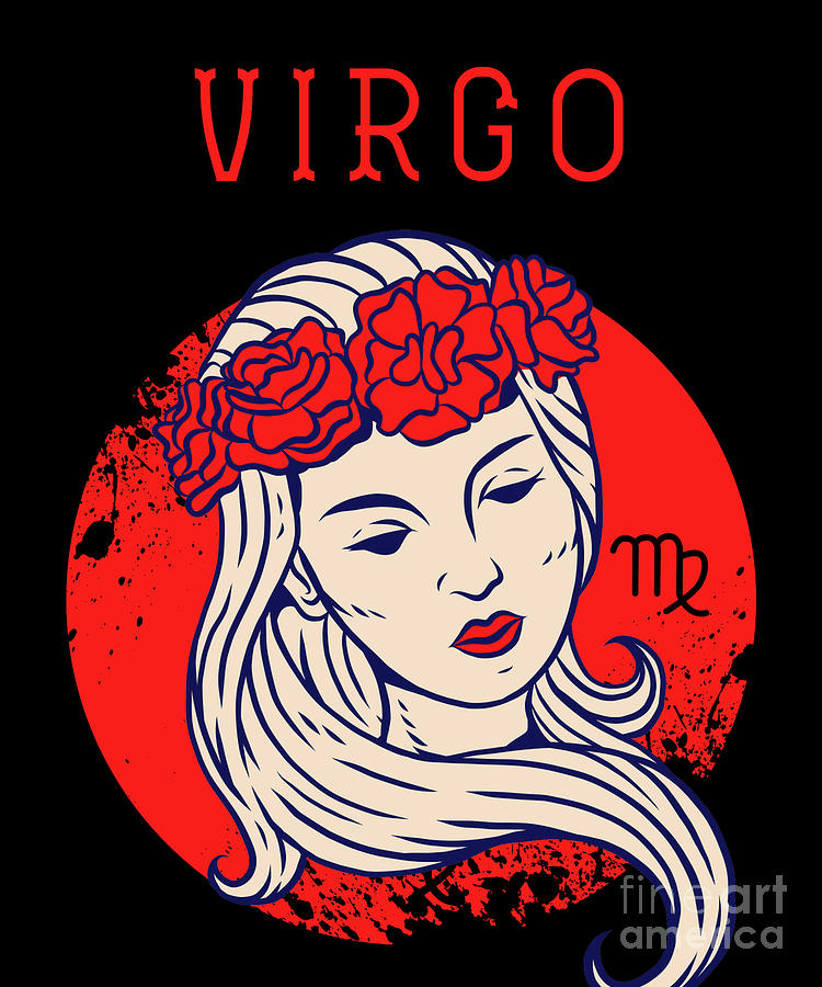 Virgo Birth Sign Astrology Horoscope Virgo Gift Digital Art by Thomas ...