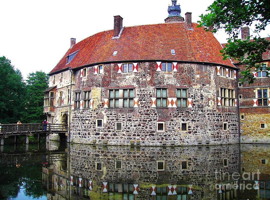 A Castle in Germany With Reflections Photograph by Lesley Evered