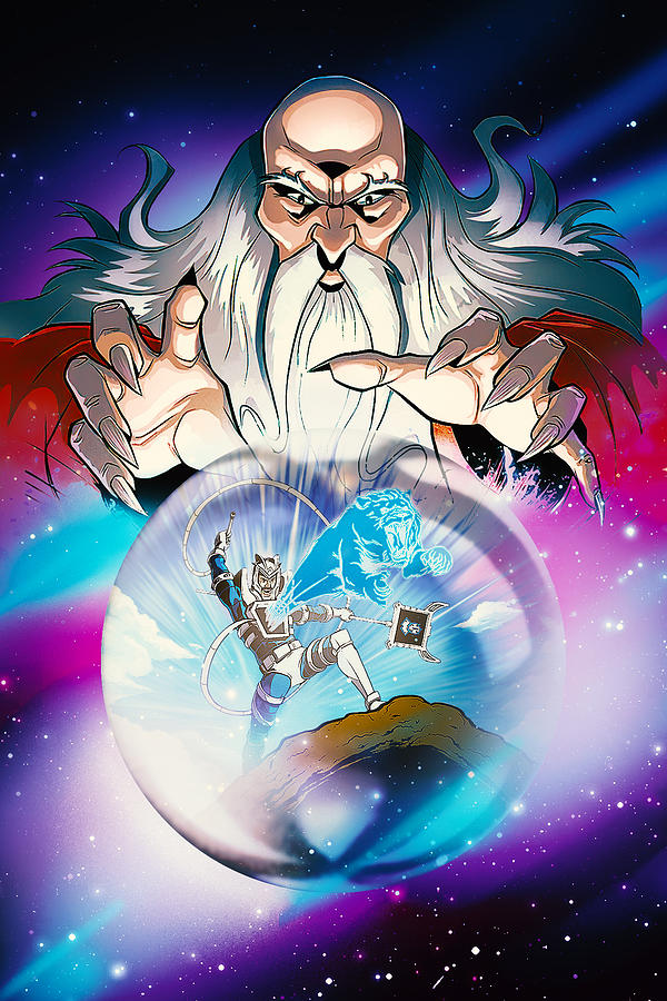 Visionaries - Knights of the Magical Light 1987 Digital Art by Geek N Rock