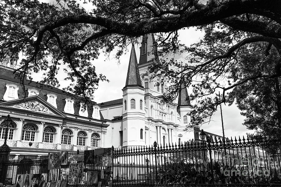 Visions of St. Louis Cathedral in New Orleans Photograph by John Rizzuto