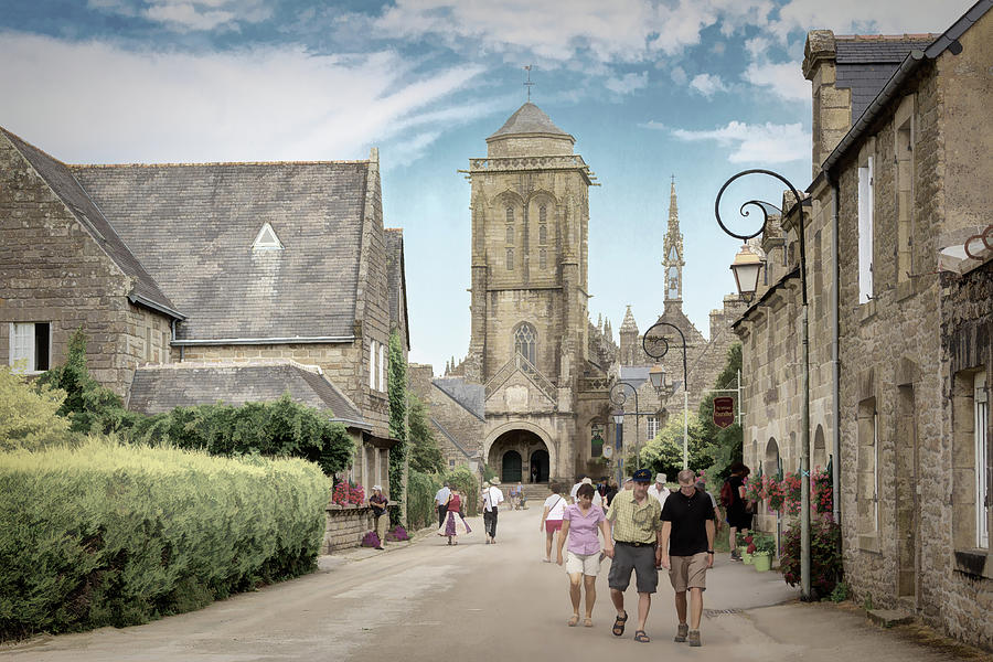 Visit to the medieval town of Locronan, Brittany - 5 Photograph by Jordi Carrio Jamila