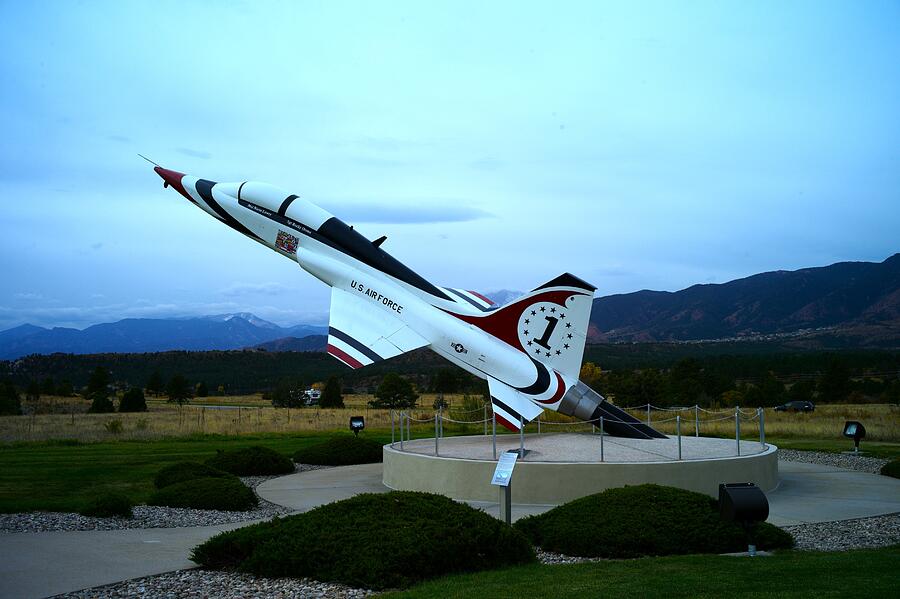 Visiting the U.S. Air Force Academy and Chapel in Colorado Springs Photograph by Lawrence Christopher