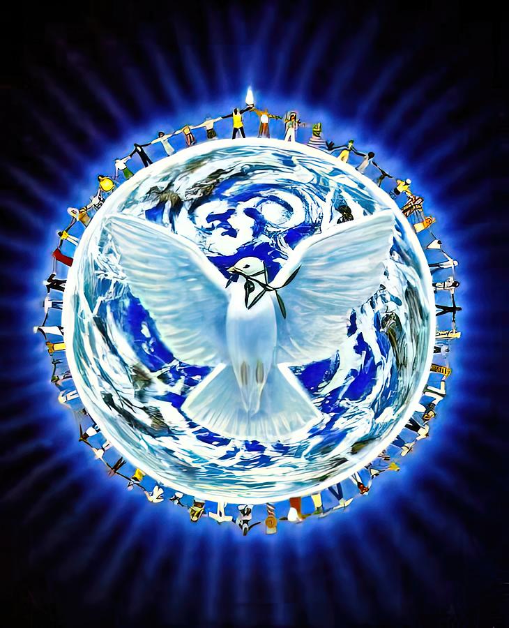 Vison of World Peace Digital Art by Maria Chirco - Fine Art America