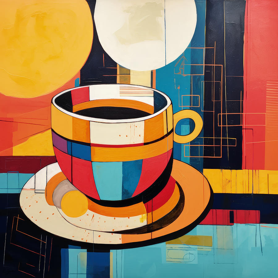 Visual Delight In Every Cup Painting