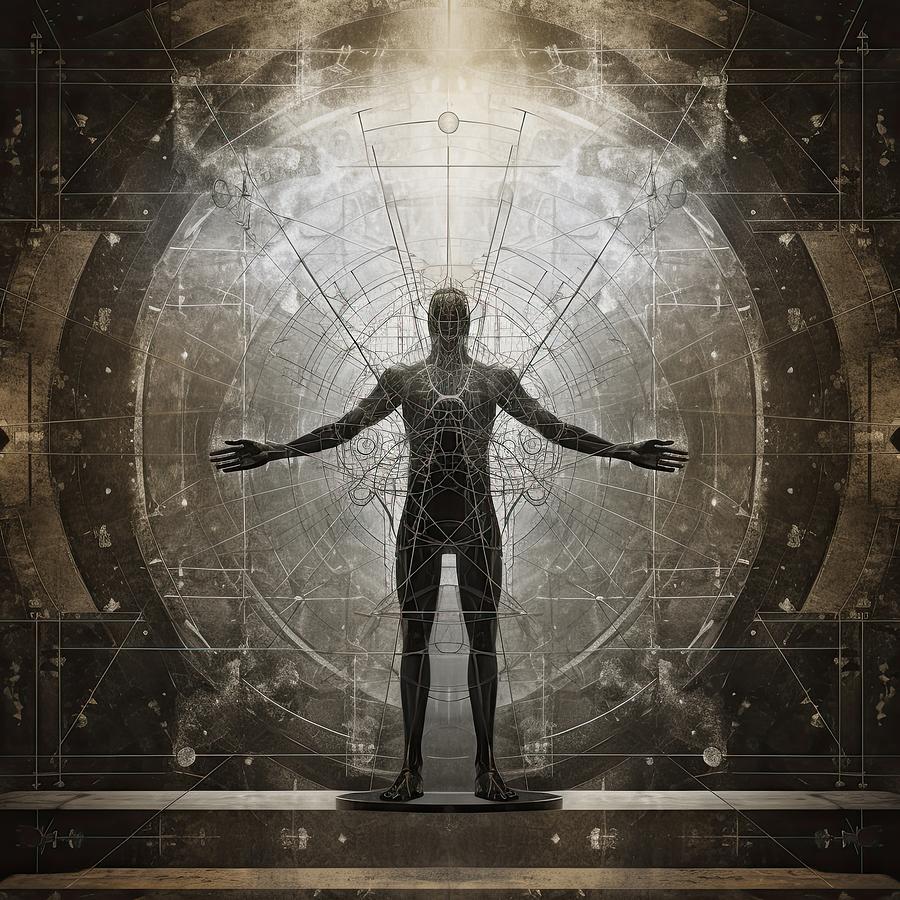 Vitruvian Ii Digital Art By Ozymandias King Fine Art America