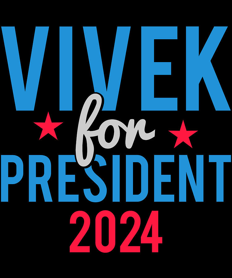 Vivek Ramaswamy for President 2024 Digital Art by Flippin Sweet Gear