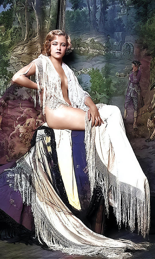 Vivian Porter - Ziegfeld Girl Digital Art by Chuck Staley