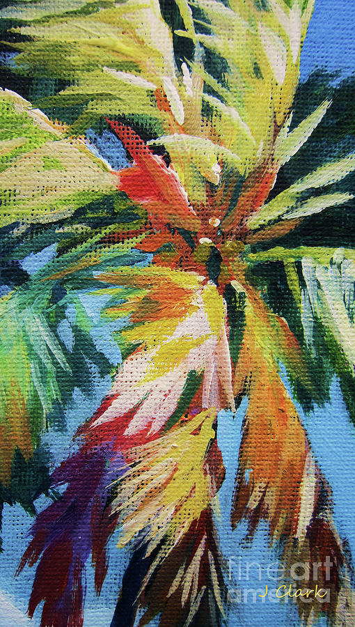 Vincent Van Gogh Painting - Vivid Palm by John Clark
