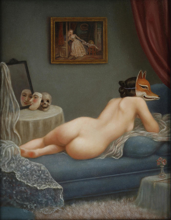 Vixen Painting by Colette Calascione
