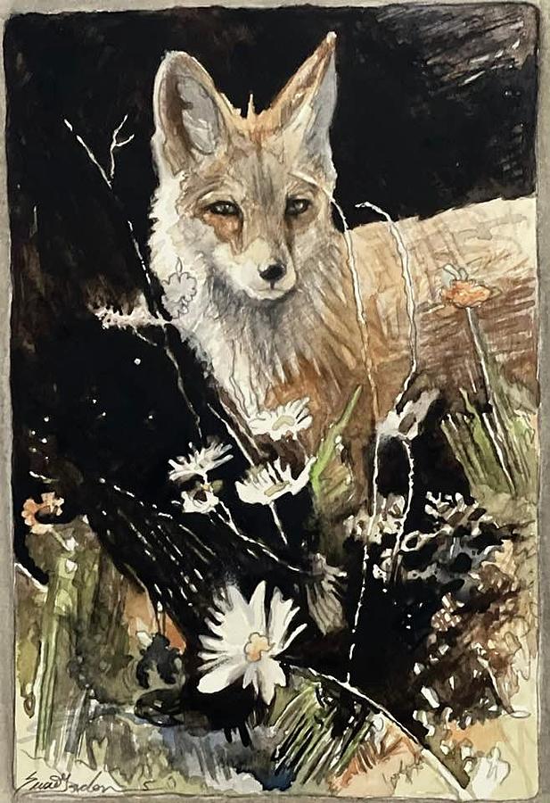 Fox Painting - Vixen by Susie Gordon