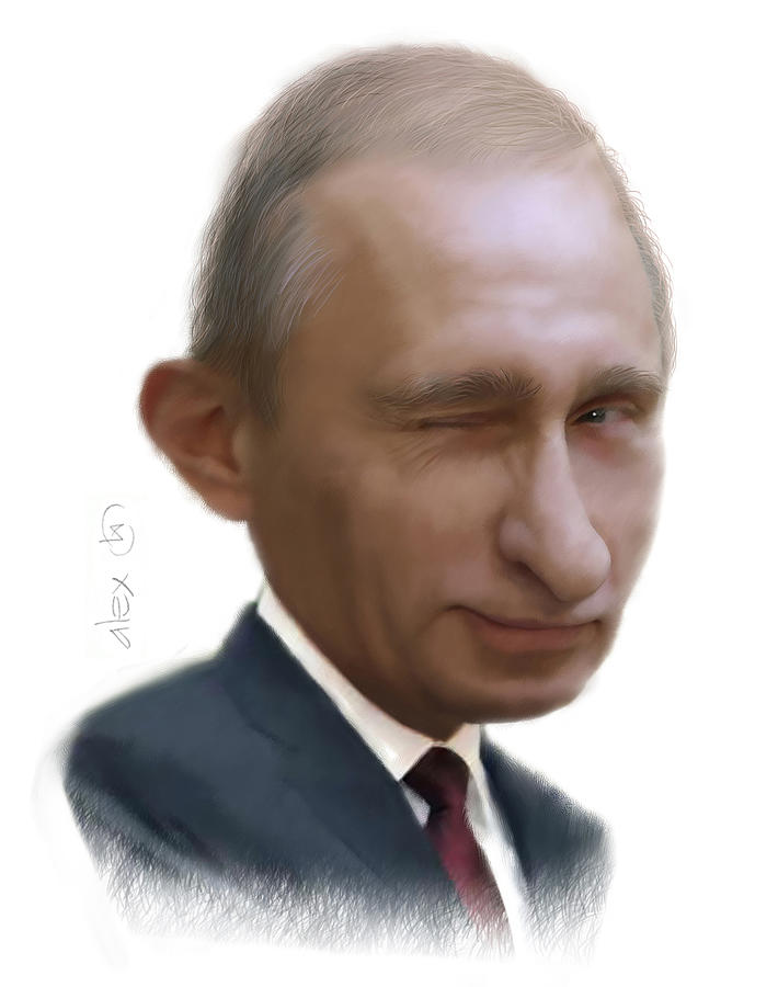 Картинки карикатуры с путиным