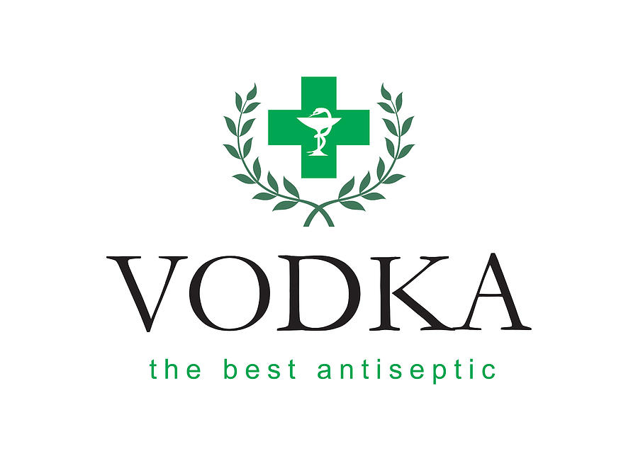 Antiseptic Digital Art - Vodka. The best antiseptic by Stanislav Yatsenko Antiseptic Digital Art - Vodka. The best antiseptic by Stanislav Yatsenko