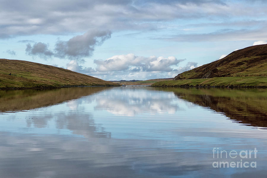 Voe Shetland Photograph by Lynn Bolt