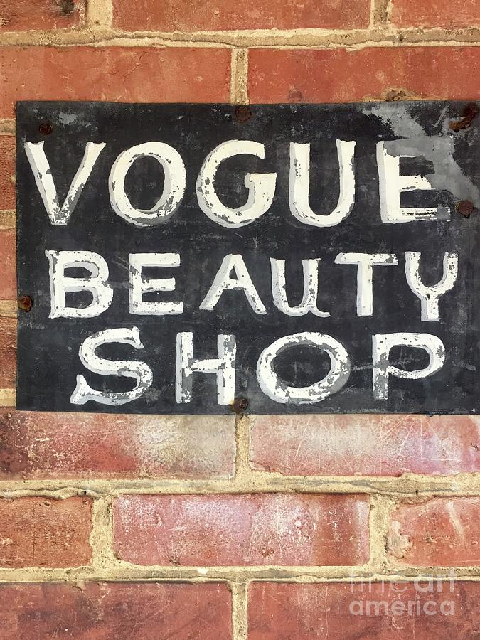 Vogue Beauty Shop Photograph by Flavia Westerwelle