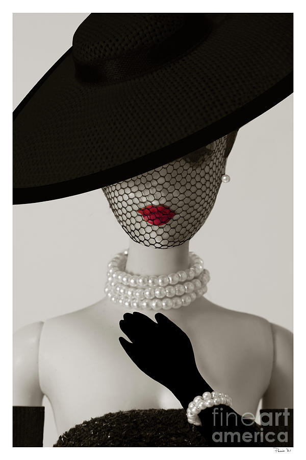 Vogue Black And White Digital Art by David Parise