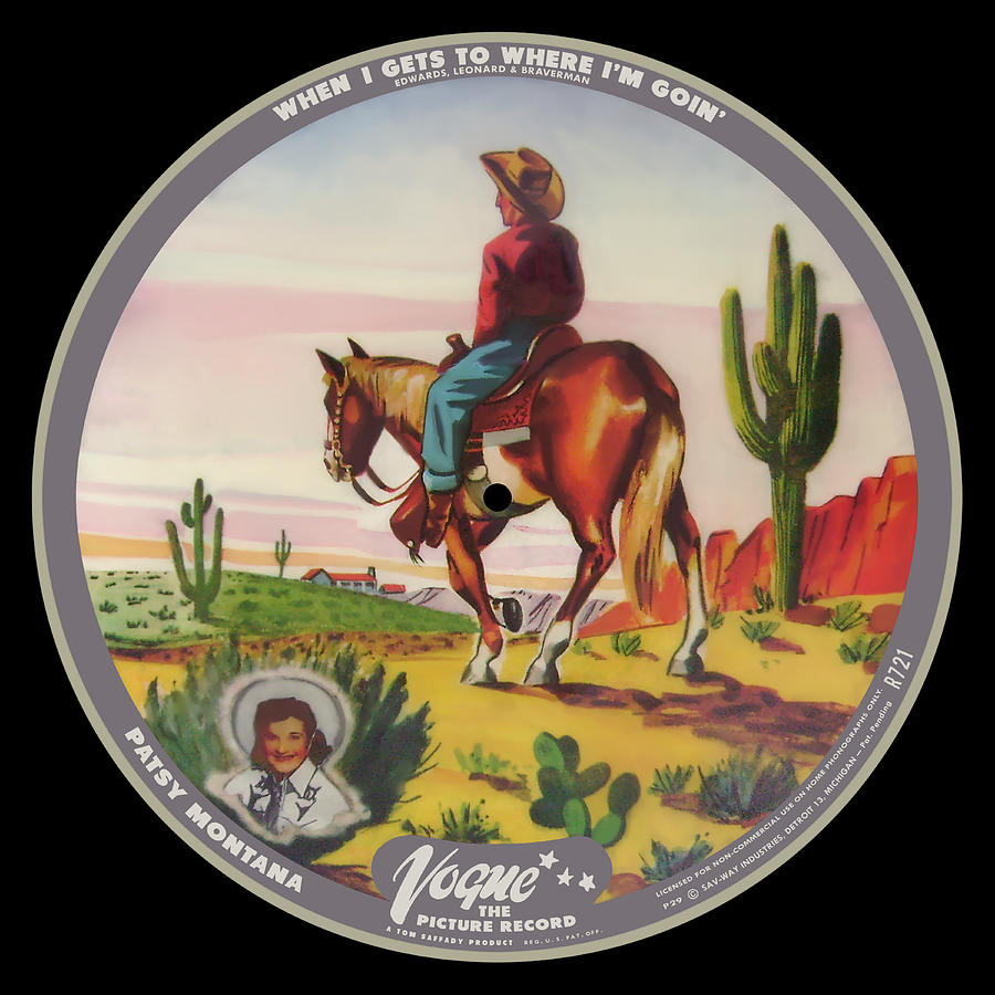 Vogue Digital Art - Vogue Record Art - R 721 - P 29 - Square Version by John Robert Beck Vogue Digital Art - Vogue Record Art - R 721 - P 29 - Square Version by John Robert Beck