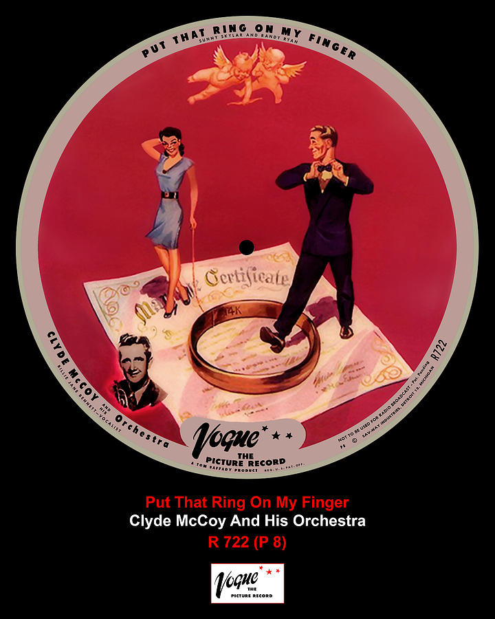 Vogue Digital Art - Vogue Record Art - R 722 - P 8 by Studio B Prints Vogue Digital Art - Vogue Record Art - R 722 - P 8 by Studio B Prints