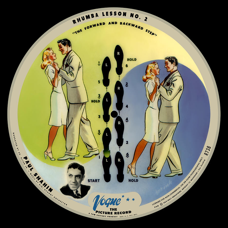Vogue Digital Art - Vogue Record Art - R 738 - P 68 - Square Version by John Robert Beck Vogue Digital Art - Vogue Record Art - R 738 - P 68 - Square Version by John Robert Beck