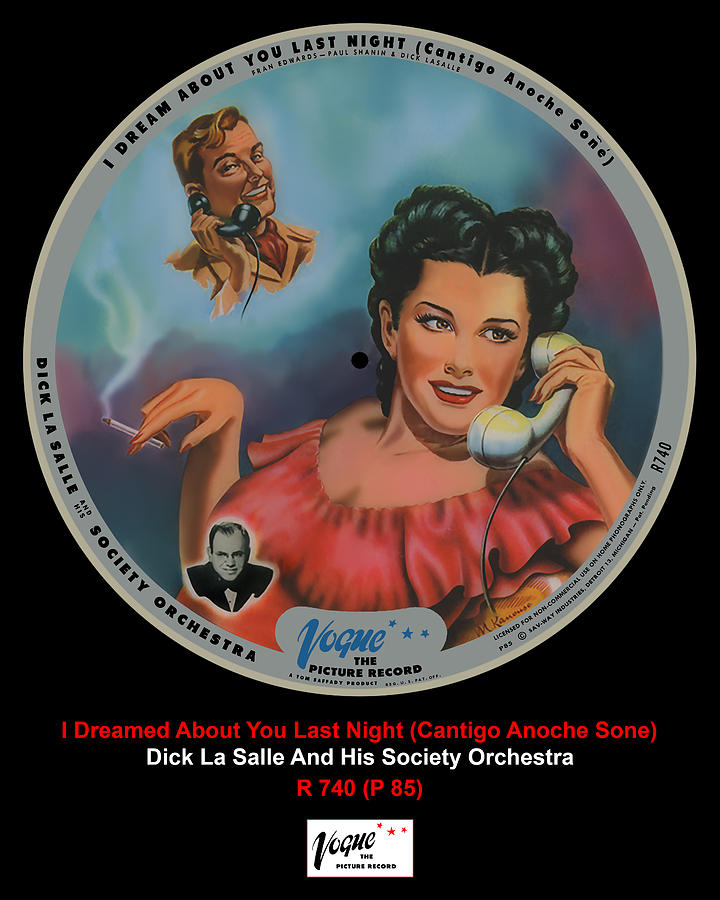 Vogue Digital Art - Vogue Record Art - R 740 - P 85 by John Robert Beck Vogue Digital Art - Vogue Record Art - R 740 - P 85 by John Robert Beck