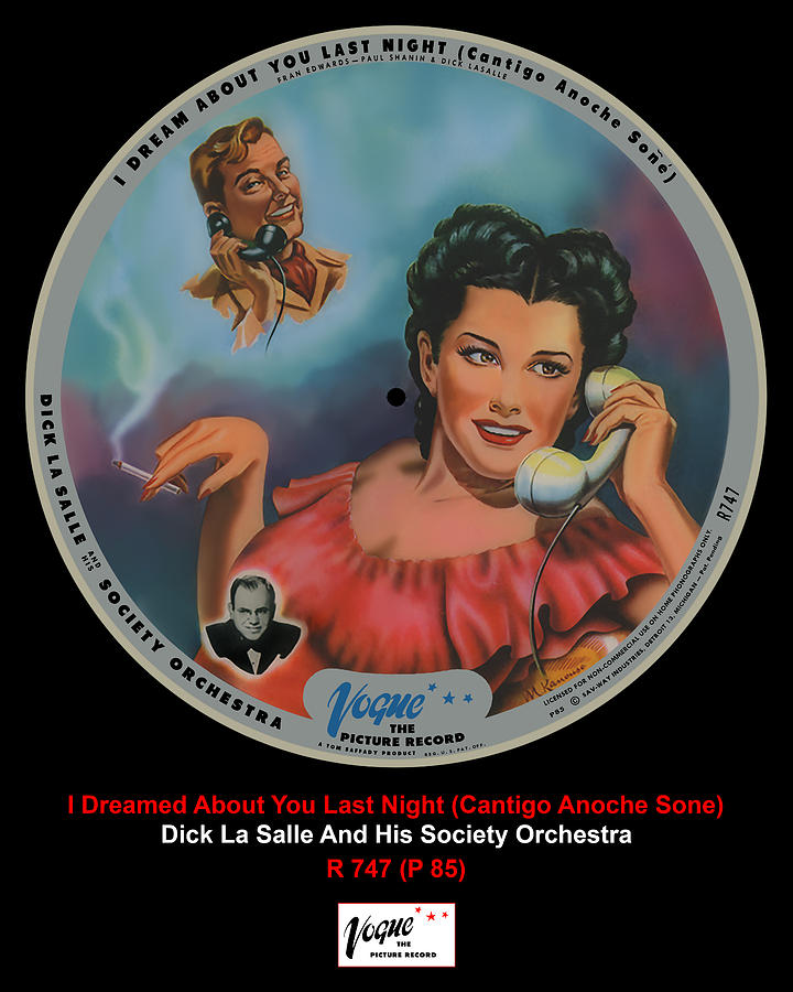 Vogue Digital Art - Vogue Record Art - R 747 - P 85 by John Robert Beck Vogue Digital Art - Vogue Record Art - R 747 - P 85 by John Robert Beck