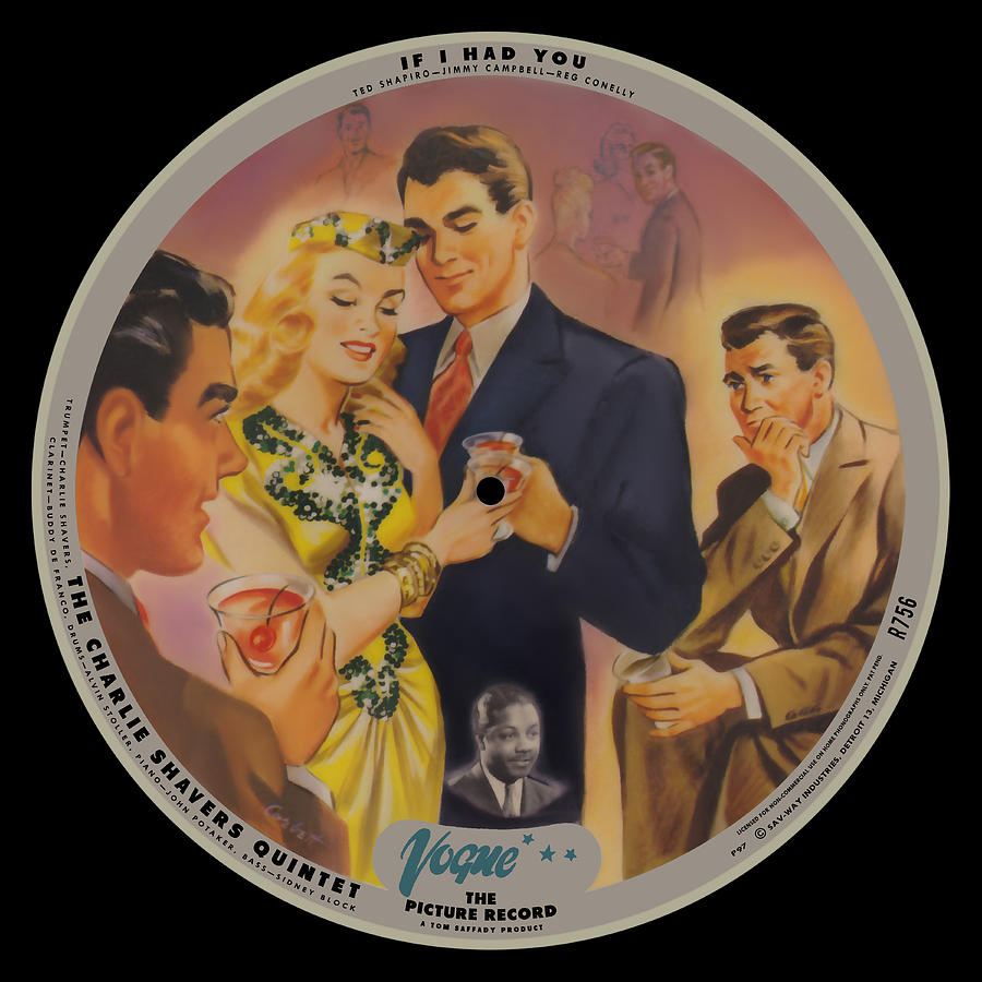 Vogue Digital Art - Vogue Record Art - R 756 - P 97 - Square Version by John Robert Beck Vogue Digital Art - Vogue Record Art - R 756 - P 97 - Square Version by John Robert Beck
