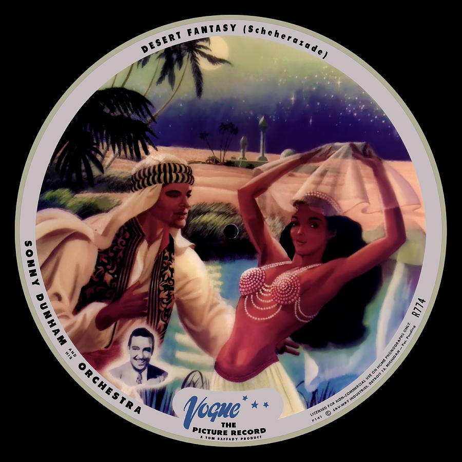 Vogue Digital Art - Vogue Record Art - R 774 - P 141 - Square Version by John Robert Beck Vogue Digital Art - Vogue Record Art - R 774 - P 141 - Square Version by John Robert Beck