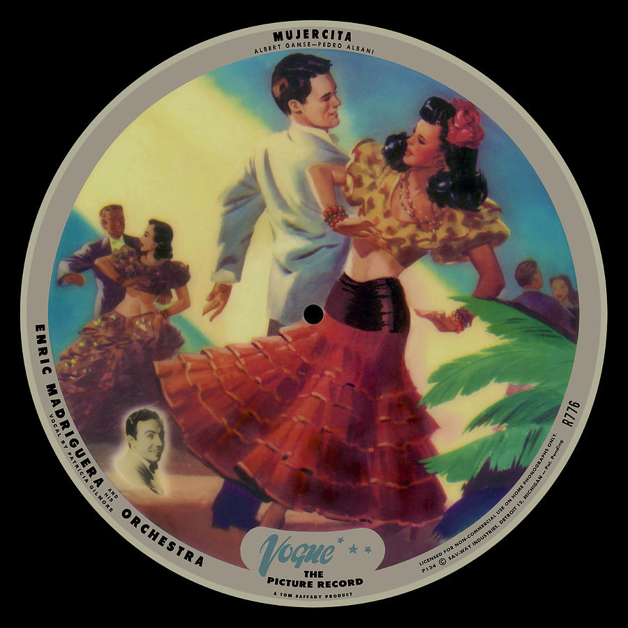 Vogue Digital Art - Vogue Record Art - R 776 - P 134 - Square Version by John Robert Beck Vogue Digital Art - Vogue Record Art - R 776 - P 134 - Square Version by John Robert Beck