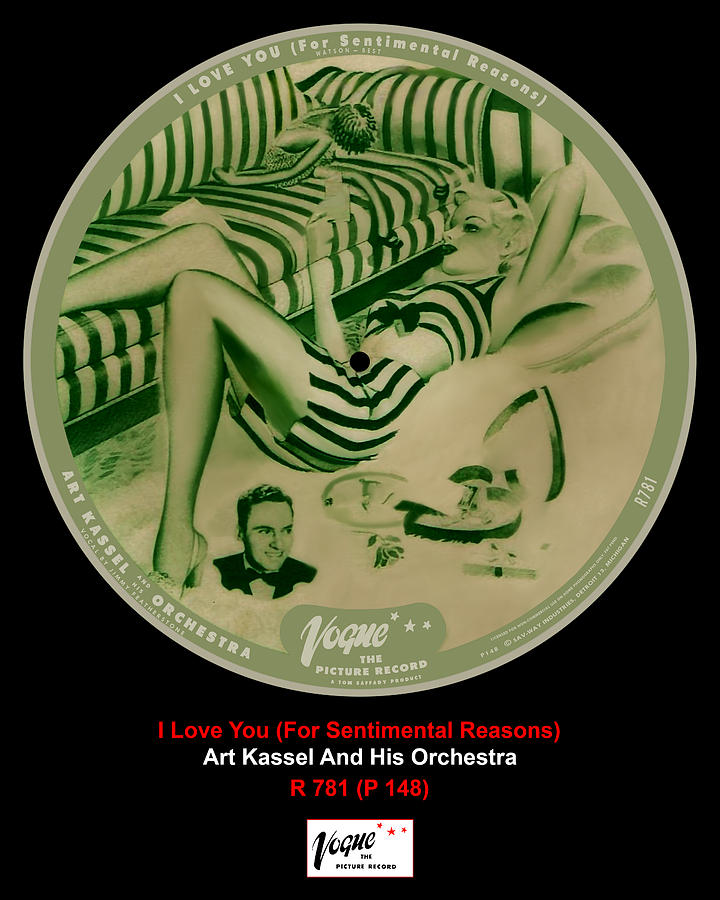 Vogue Digital Art - Vogue Record Art - R 781 - P 148 by John Robert Beck Vogue Digital Art - Vogue Record Art - R 781 - P 148 by John Robert Beck