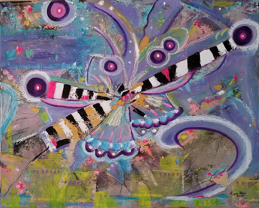 Volare Painting by Judith Rhue