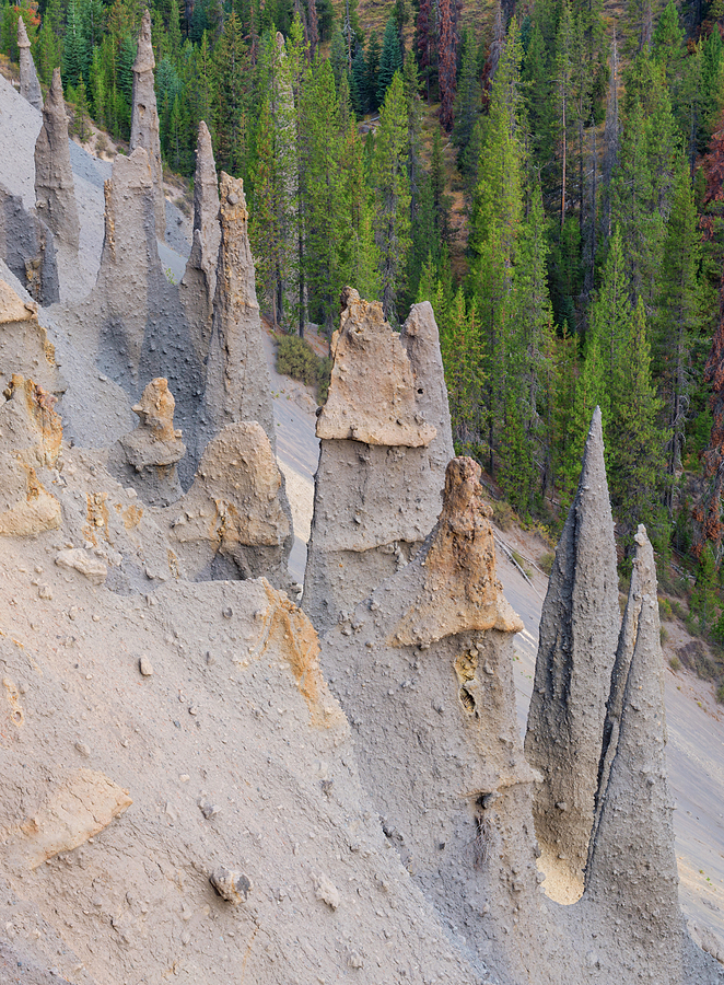 Unique Photograph - Volcanic Pinnacles by Loree Johnson
