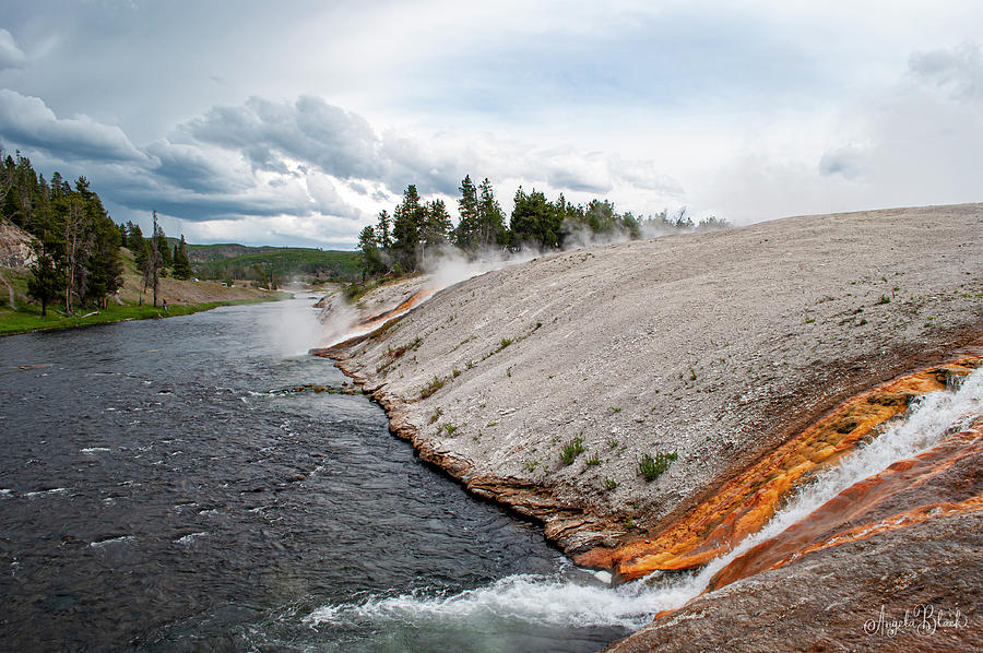Volcanic Yellowstone Photograph by Angela Black