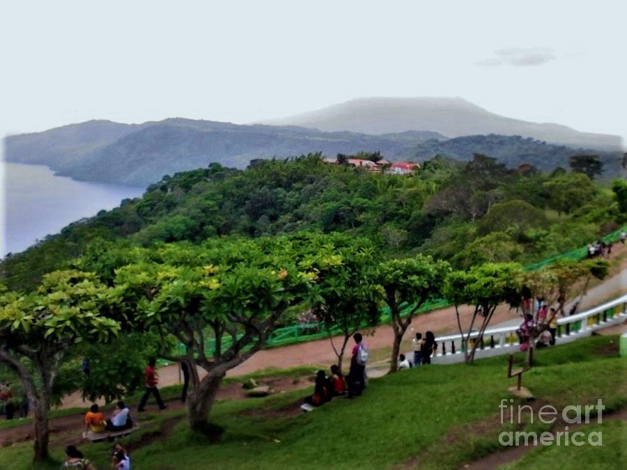 Lake View In Nicaragua Photograph