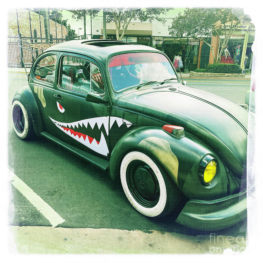 Volkswagen Beetle Shark Photograph by Nina Prommer