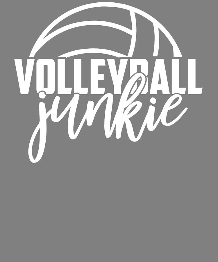 Volleyball Junkie Digital Art by Stacy McCafferty - Fine Art America