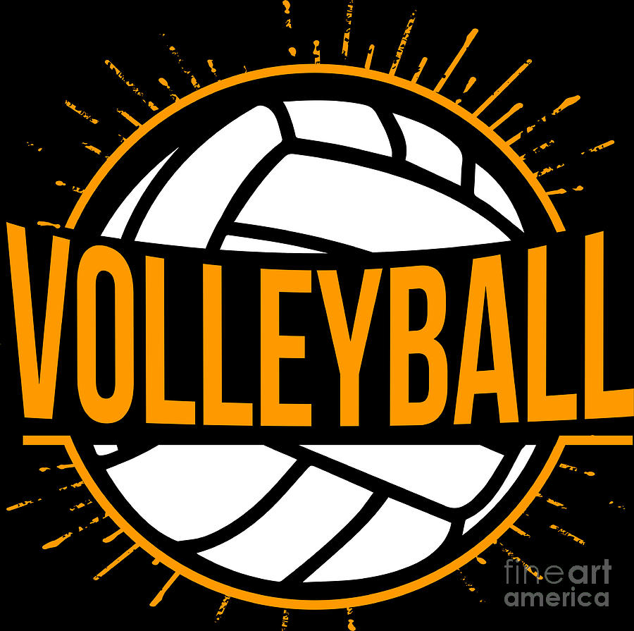 Volleyball Shirt Volleyball Player Gift Tee Digital Art by Haselshirt ...