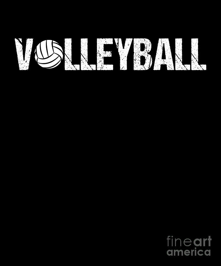 volleyballVolleyball Team Ball Game Spiking Action Sports Gift Vintage ...