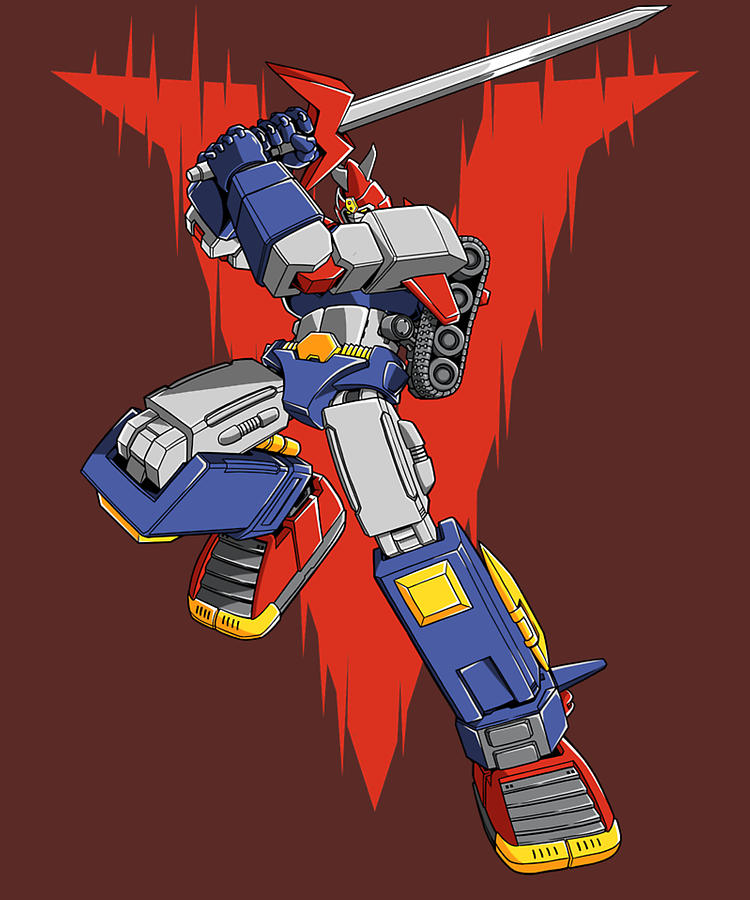 Voltes V Digital Art by Phai Bui - Pixels