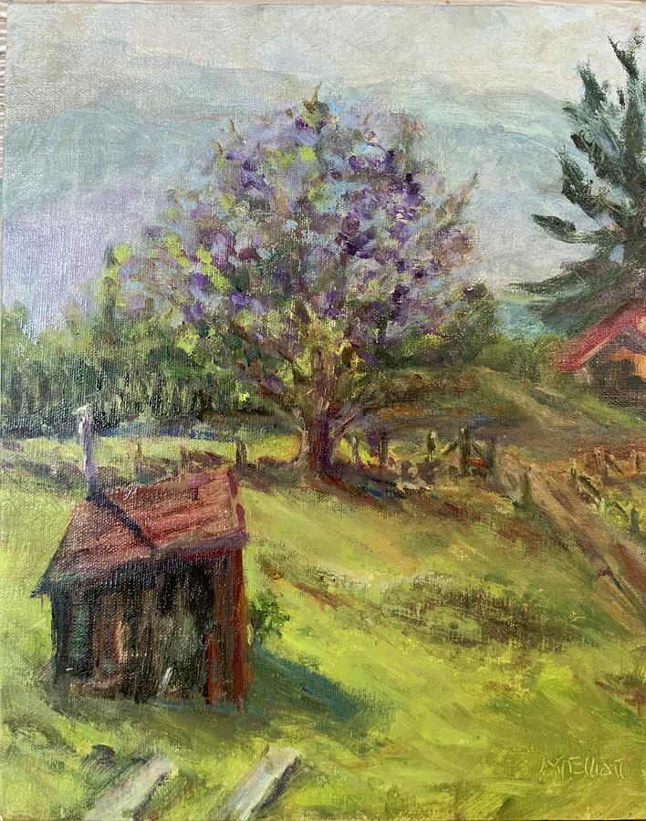 Von Temsky Ranch Painting by Margaret Elliott