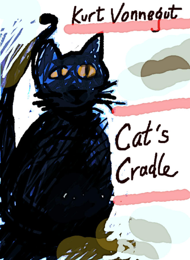 Vonnegut Cats Cradle Poster Drawing