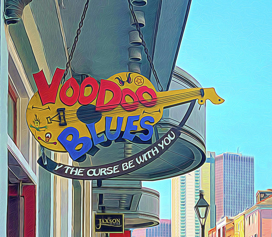 Voodoo Blues New Orleans Photograph