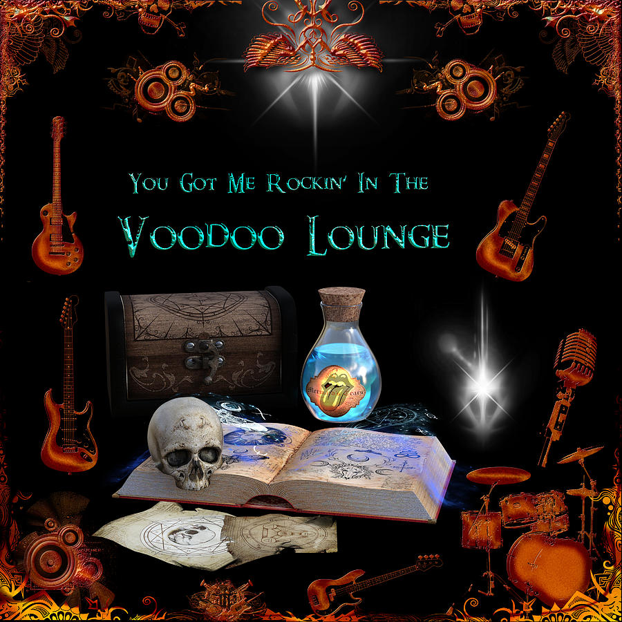 Voodoo Lounge Digital Art by Michael Damiani
