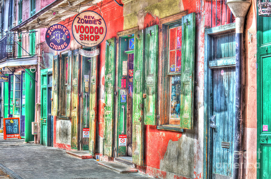 Voodoo Shop, French Quarter, New Orleans Photograph by Felix Lai