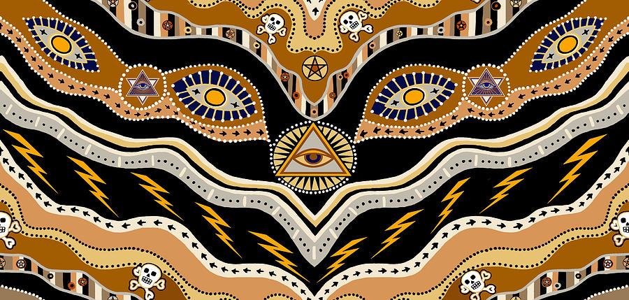 VooDou Spirits Digital Art by Vagabond Folk Art - Virginia Vivier